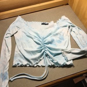 Off the Shoulder Cropped Top